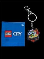 Lego City Rare Pizza Delivery Promo Keychain