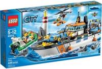 LEGO CITY 60014 COAST GUARD PATROL New Sealed Note: scuffs, box dink, and label