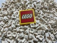LEGO White 1x1 Plates - (Pack of 100) NEW, ID: 3024 Free UK Postage