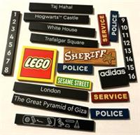 LEGO 1x8 or 1x6 Tiles (Packs of 1 Tile) Ideas - Free Postage in UK - New