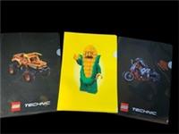 Lego Technic/Lego Vip Rare X3 Plastic Folders New