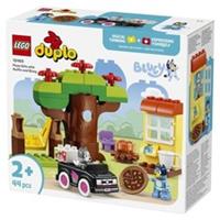 LEGO DUPLO Bluey Pizza Girls Playset with Muffin Car Accessories 10469