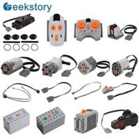 DIY Power Functions Parts Servo Motor IR Remote Receiver Battery Case for Lego