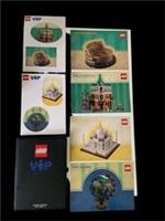 Lego Vip Rare Postcard And Decal Set