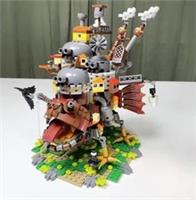 Studio Ghibli Howl's Moving Castle Building Blocks Set 1249PCS MOC Bricks