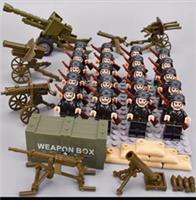 LEGO Military US Soldier infantry 20 Minifigures with artillery war army