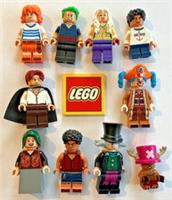 Lego One Piece Minifigures - Monkey D Luffy, Buggy the Clown etc Netflix Series