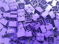 LEGO BRICKS 200 x PURPLE 2x2 Pin From Brand New Sets Sent In a Sealed Bag