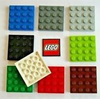 LEGO PLATES 4x4 (Pack of 4) - Design 3031 - Select Colour - FREE POSTAGE