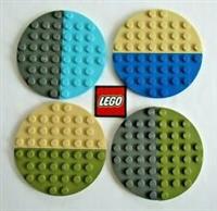 LEGO Half Round PLATES 4x8 (Pack of 4) Design 22888 - Choose Colour