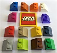 LEGO 2x2 Slope 45 Bricks (Packs of 16) - Choose Colour - NEW - Design 3039