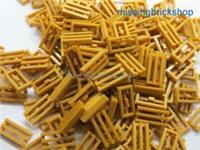Lego 50x Pearl Gold Tile 1 x 2 Grille with lip/groove 2412b 4619636 NEW