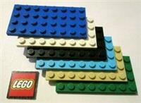 LEGO 4x8 PLATES (Packs of 2 Plates) Pick your Colour - Design 3035