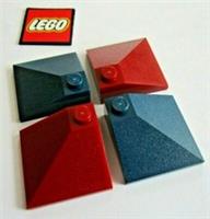 LEGO Slope 25 - 3x3 Corner Brick (Pack of 4) Design 3675