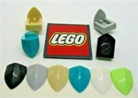 LEGO Plate 1x1 with Tooth Downwards (Pack of 8) - Design 15070