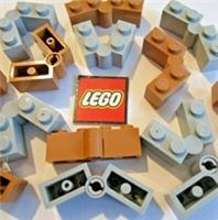 LEGO Hinge Brick 1x4 Top & Bottom (Pack of 2 Complete Hinges) Design 3830 & 3831