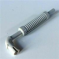 LEGO Medium Stone Grey Exhaust Pipe Technic Pin Flat End 6044708 Design ID 14682
