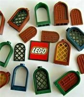 LEGO Window 1x2 x 2.667 with Rounded Top, Door or Lattice (Packs of 4) - 30044