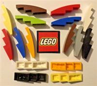 LEGO Slope Curved 4x1, 1x4 BRICKS (Packs of 8) Choose Colour - 11153, 61678