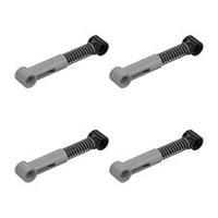 Lego Technic Brick 4x Medium Stone Grey Hard Shock Absorber Suspension 89953 NEW