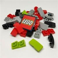 LEGO Slope Curved Inverted Bricks 1x2 x0.66 (Packs of 4) - Design ID 24201