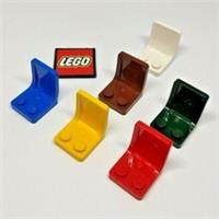 LEGO Car / Vehicle Seat 2x2 - (Packs of 2) Design 4079 Choose Colour