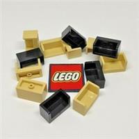 LEGO 1x2x1 Panel with Closed Corners (Pack of 4) Choose Colour - 23969, 35391