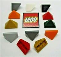 LEGO Slope 45 Bricks 1x2 Roof Tiles (x4) Design 3044, 3048, 3049