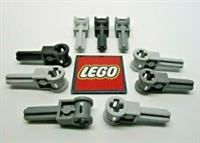 LEGO Technic Axle 1.5 with Perpendicular Axle Connector (Pack of 4) 6553