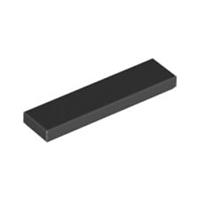 Lego Bricks Parts 20x Black 1x4 Tile Flat Thin Studless Plate 243126 2431 NEW