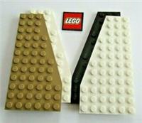 LEGO Wing 6x12 PLATES (Packs of 1 Plate) Design - Left 30355 or Right 30356