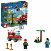 LEGO 60212 City Barbecue Burn Out with Fireman Fire Engine Playset