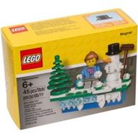 Brand New Lego Christmas Magnet 853663 Box Set