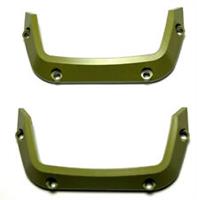LEGO Technic Mudguard *PACK OF 2* Olive Green Panel Car 15 x 2 x 7 46882 FREE P