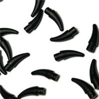 LEGO 50x Barb / Claw / Horn /Tooth (Small) Black 53451 88513 NEW