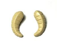 LEGO Tauntaun / Wampa Horn pair (left & right) Tan 86057 76779 86058 76780 NEW!