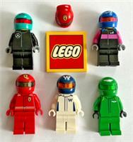 Lego Speed Champions Minifigures - F1 Ferrari, Corvette, McLaren, James Bond