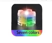 £ BUMSTORE CUSTOM 2X2 ROUND MULTI COLOUR FLASH LED LIGHT BRICK FOR LEGO NEW