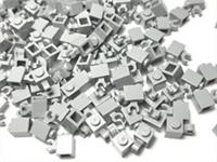 Lego Brick Modified 1 x 1 with Clip (Horiz Grip) Light Bluish Grey 60476 65459