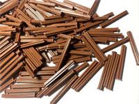 LEGO Technic Axle 5L with Stop 15462 Redish Brown Select Qty NEW