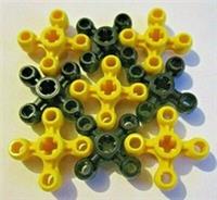 LEGO Technic Four Knob Gear / Angular Wheel (Pack of 4) Design 32072, 49135