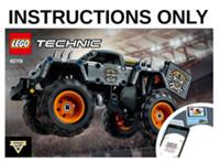 LEGO INSTRUCTIONS ONLY for set 42119-1 Technic Monster Jam Max-D