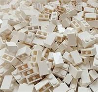 LEGO BRICKS 100 x WHITE 2x1 Pin From Brand New Sets Sent In a Sealed Bag