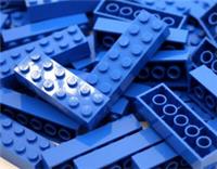 LEGO BRICKS 25 x BLUE 2x6 Pin - From Brand New Sets Sent in a Clear Sealed Bag