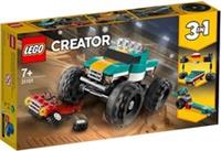 LEGO CREATOR 31101 Monster Truck Muscle Car Dragster Vehicle 3in1 Set Demolition