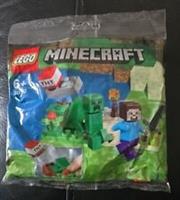 LEGO Minecraft Steve and Creeper 30393 Minifig Set Polybag New Factory Sealed