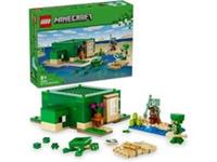 LEGO Minecraft The Turtle Beach House with Animal Toys 21254