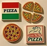 Lego Pizza and Pizza Box Tiles 2x2 - Choose your Tile Design