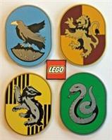 Lego Harry Potter 6x8 Tiles with Rounded Corners - 65474 Gryffindor Slytherin