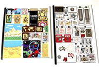 LEGO Sticker Sheets 1 &2 (ONLY) for 75218 Sanctum Sanctorum 76218stk01 76218stk0